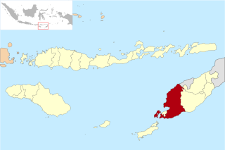 Lokasi Kabupaten Kupang